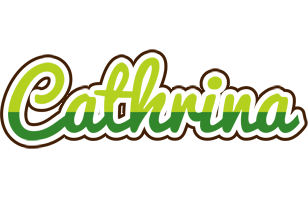 Cathrina golfing logo