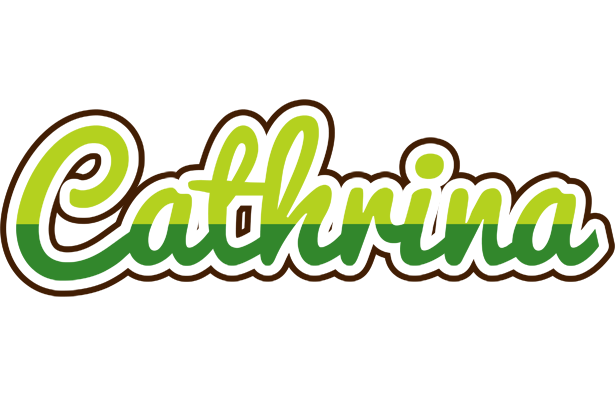 Cathrina golfing logo