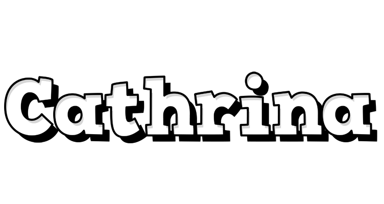 Cathrina snowing logo