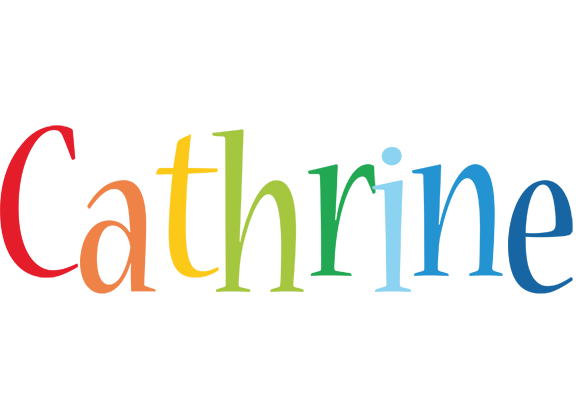 Cathrine birthday logo