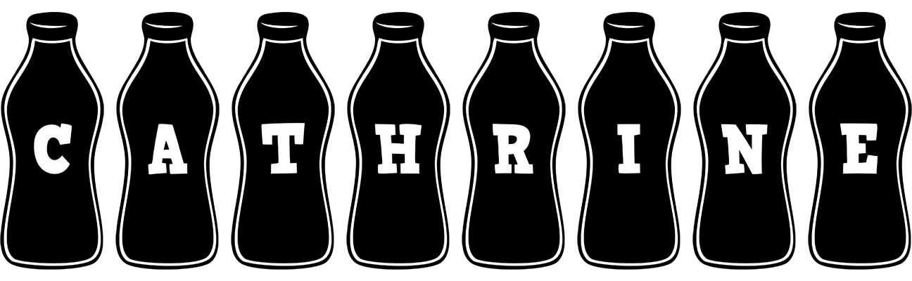 Cathrine bottle logo