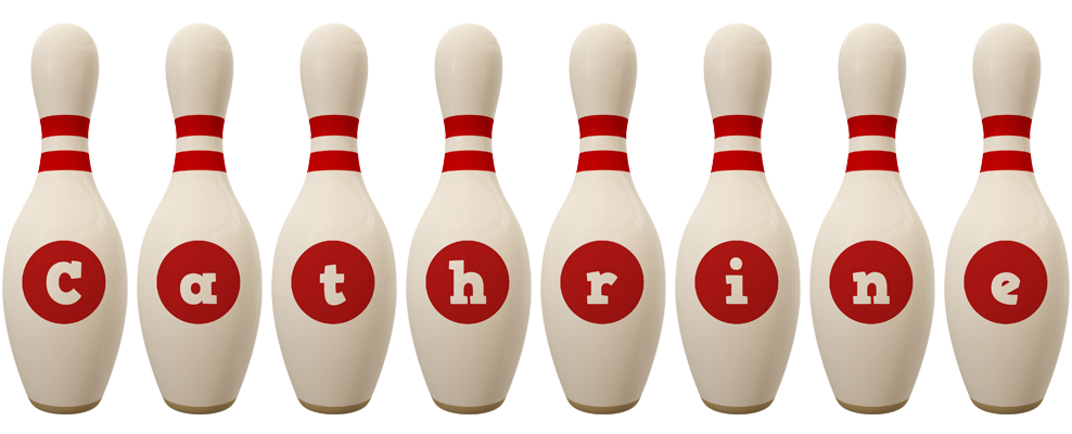 Cathrine bowling-pin logo