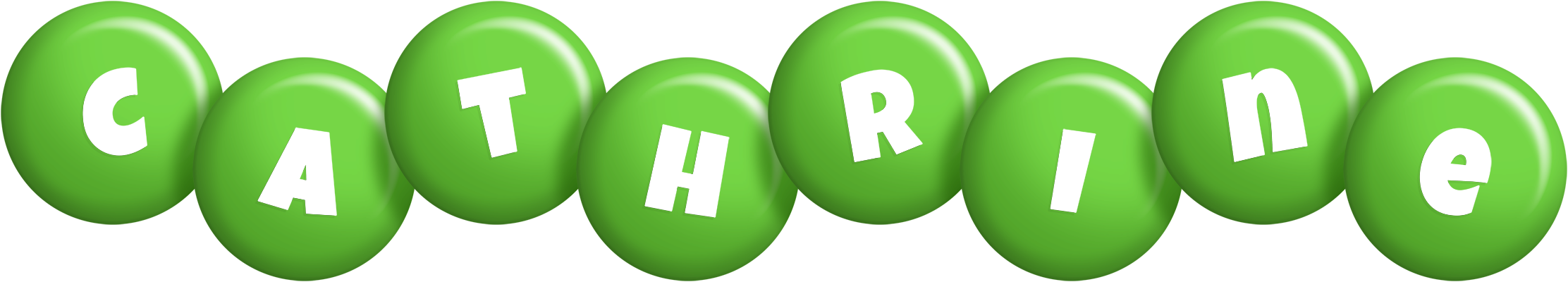 Cathrine candy-green logo
