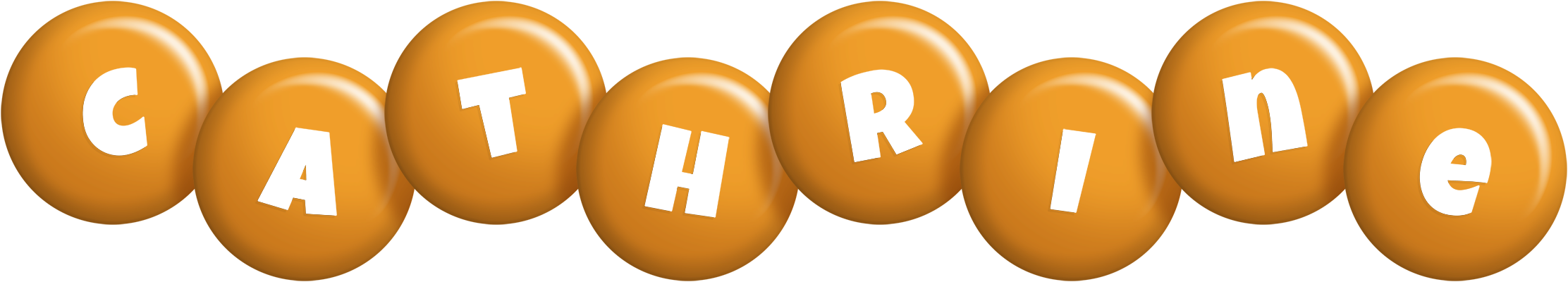 Cathrine candy-orange logo