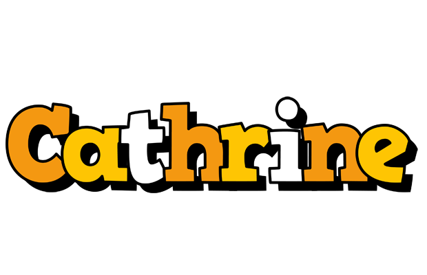 Cathrine cartoon logo