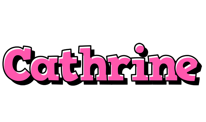 Cathrine girlish logo