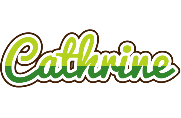 Cathrine golfing logo