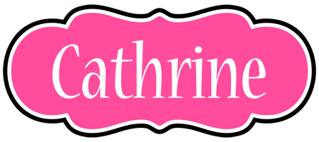 Cathrine invitation logo