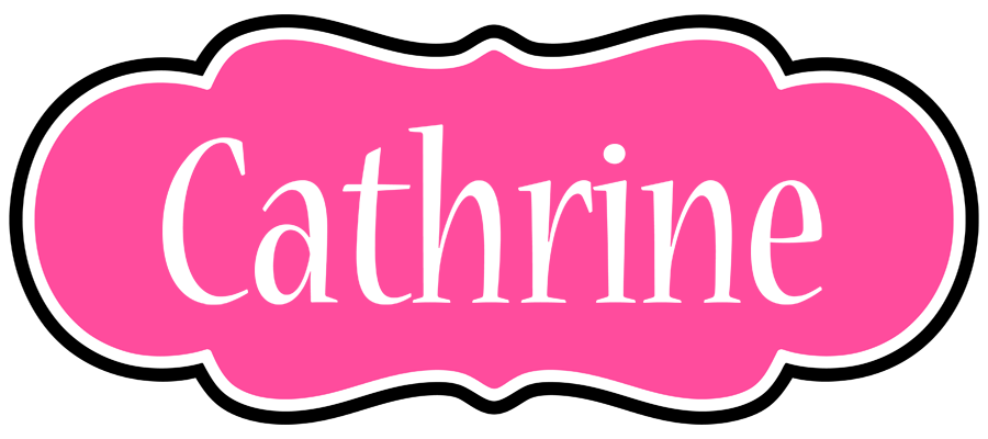 Cathrine invitation logo