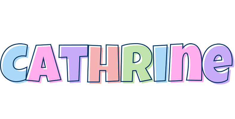 Cathrine pastel logo