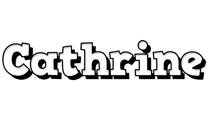 Cathrine snowing logo