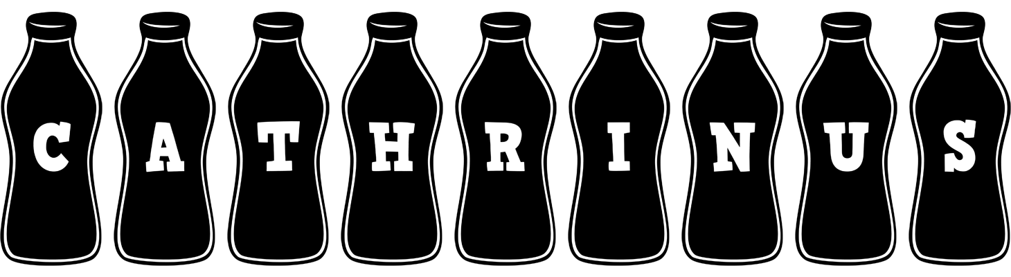 Cathrinus bottle logo