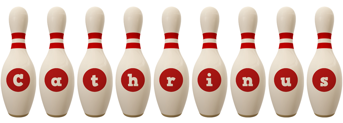 Cathrinus bowling-pin logo