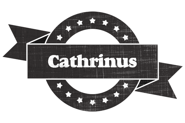 Cathrinus grunge logo