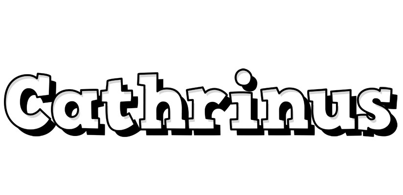 Cathrinus snowing logo