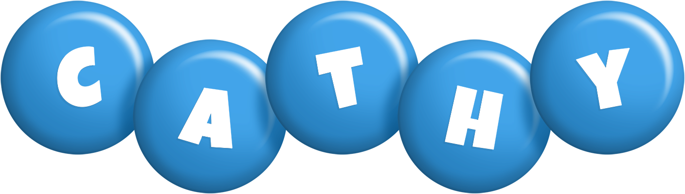 Cathy candy-blue logo