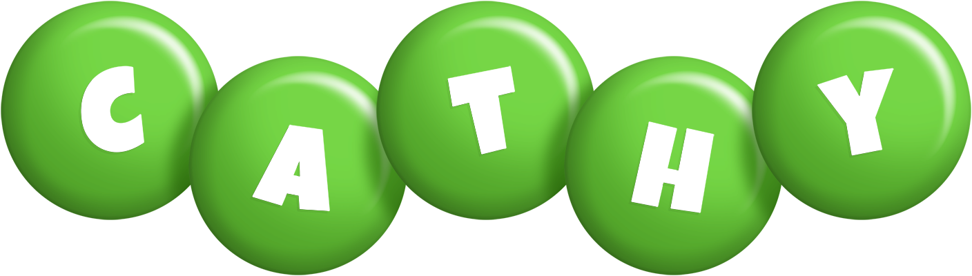 Cathy candy-green logo