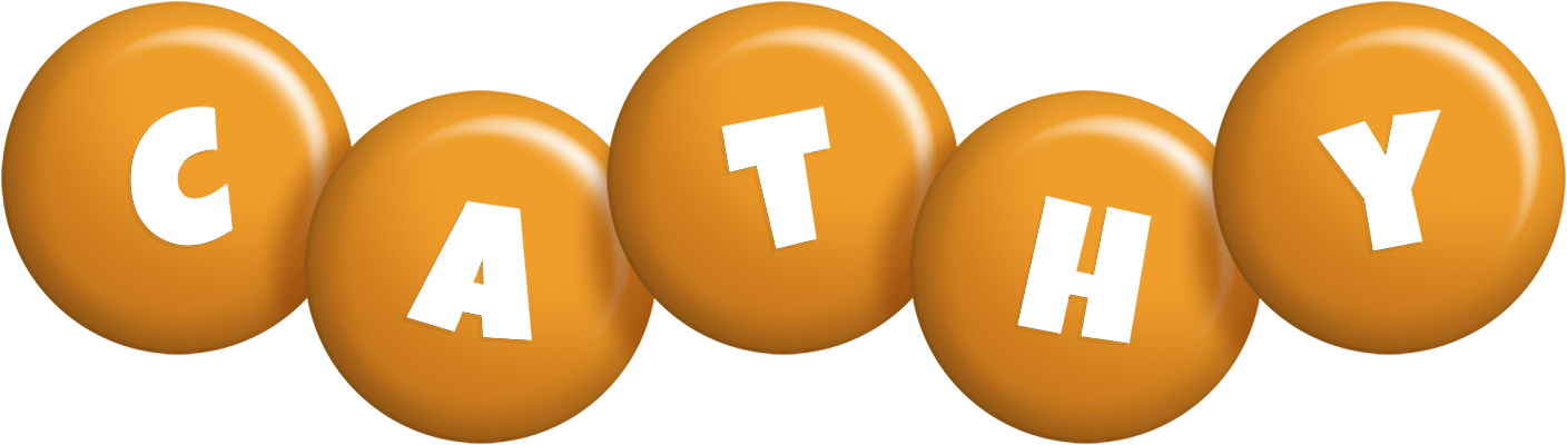 Cathy candy-orange logo