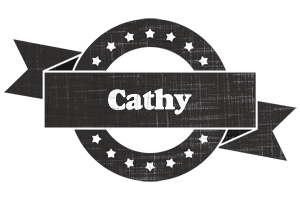 Cathy grunge logo