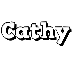 Cathy snowing logo
