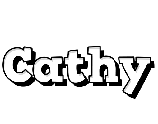 Cathy snowing logo