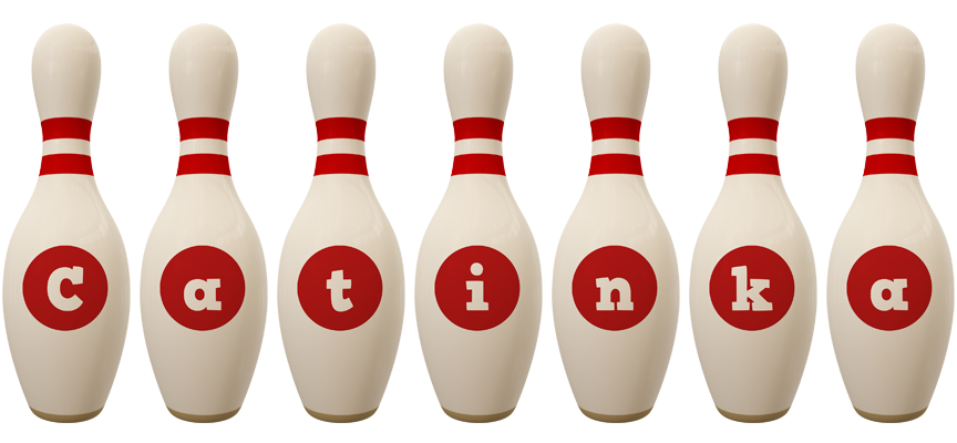 Catinka bowling-pin logo