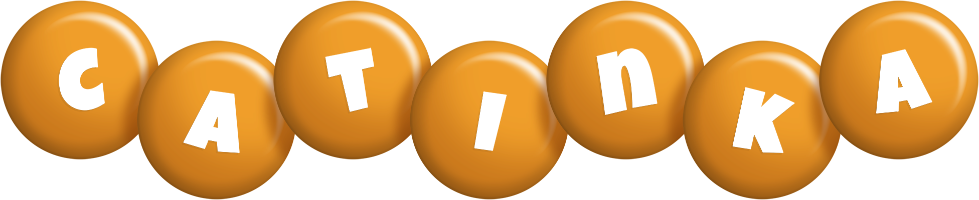 Catinka candy-orange logo