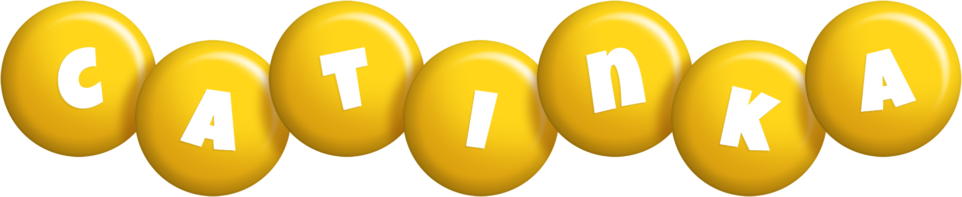 Catinka candy-yellow logo