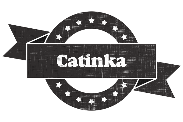 Catinka grunge logo