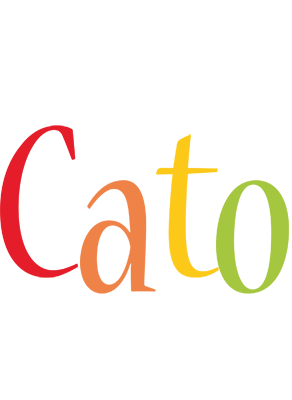 Cato birthday logo