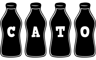 Cato bottle logo