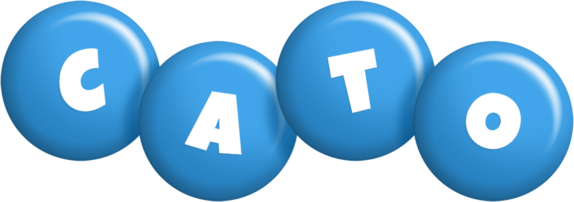 Cato candy-blue logo