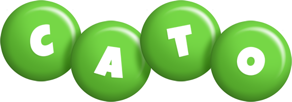 Cato candy-green logo