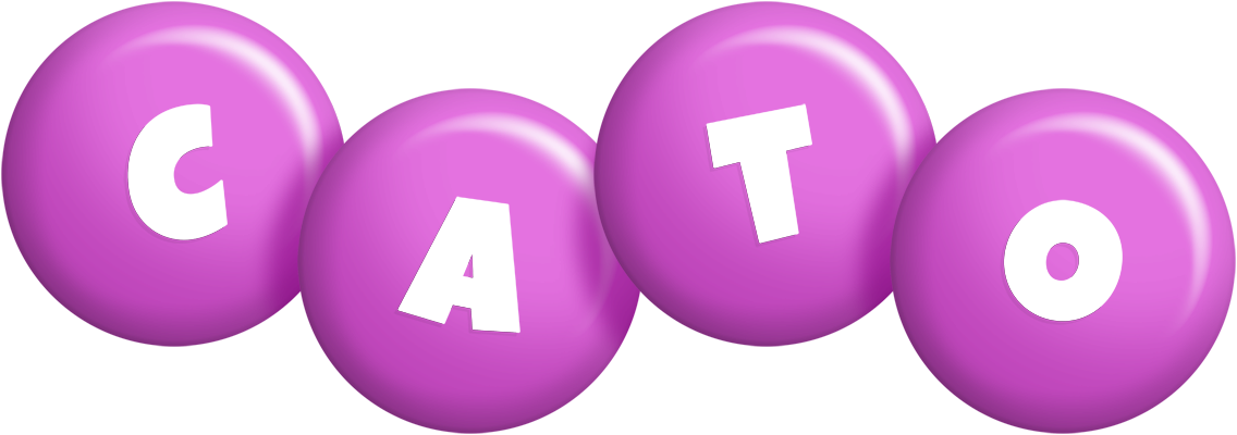 Cato candy-purple logo