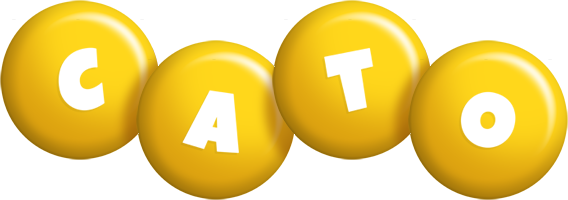 Cato candy-yellow logo