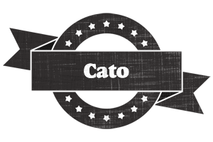 Cato grunge logo