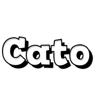 Cato snowing logo