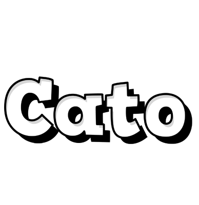 Cato snowing logo