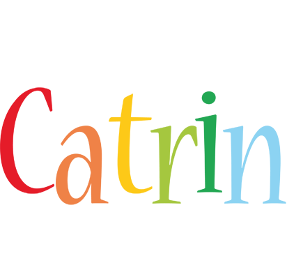 Catrin birthday logo