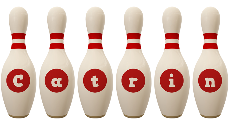 Catrin bowling-pin logo
