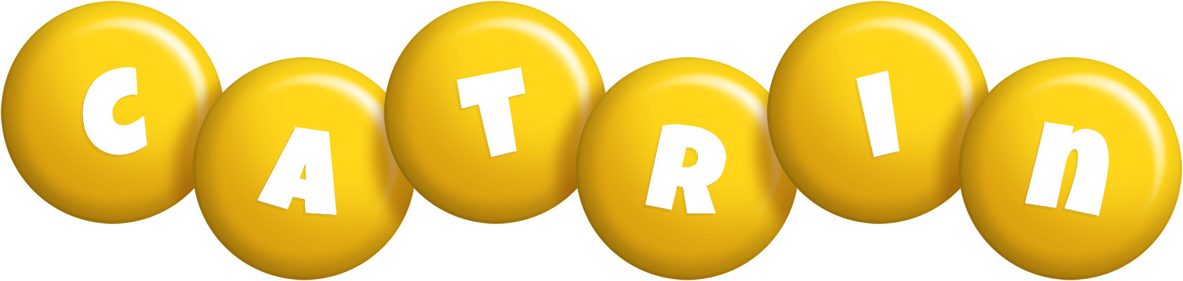 Catrin candy-yellow logo