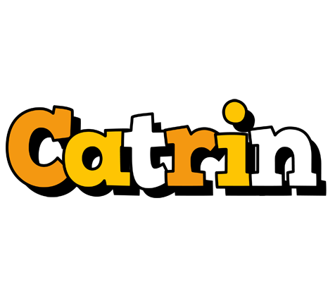 Catrin cartoon logo