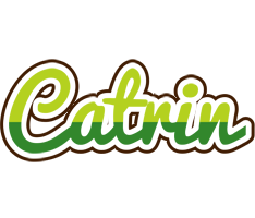 Catrin golfing logo