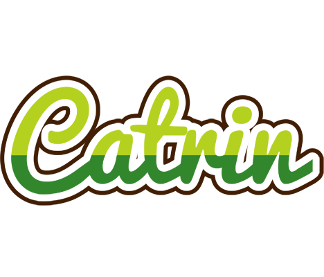 Catrin golfing logo