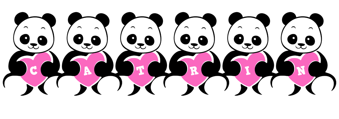 Catrin love-panda logo
