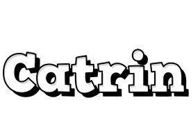 Catrin snowing logo