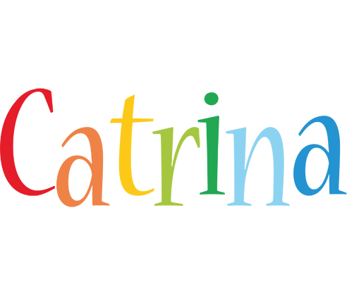 Catrina birthday logo