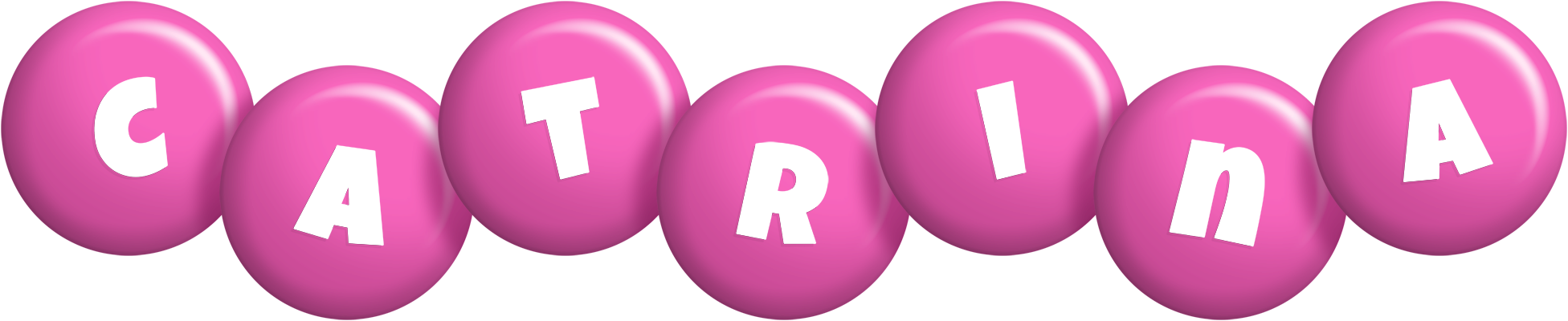 Catrina candy-pink logo