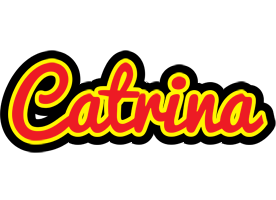 Catrina fireman logo