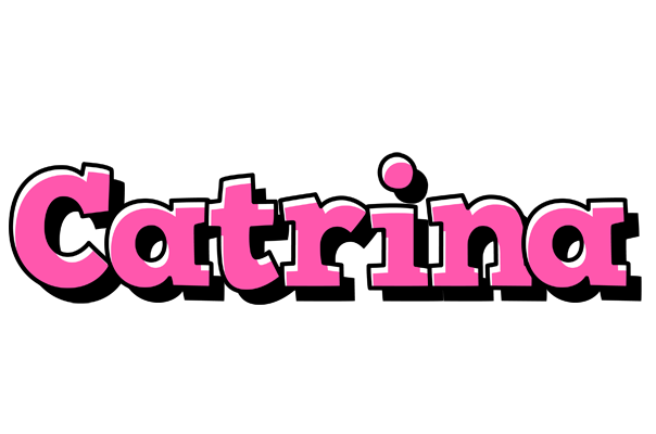 Catrina girlish logo
